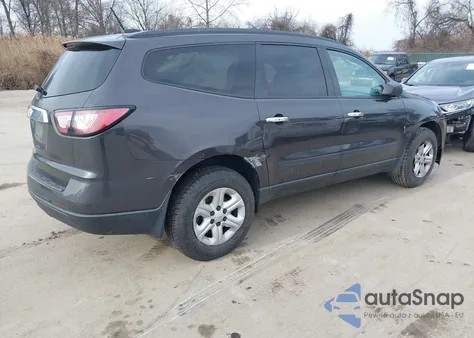 2017 Chevrolet Traverse Ls из США, поврежденный, VIN 1GNKVFKD4HJ142765